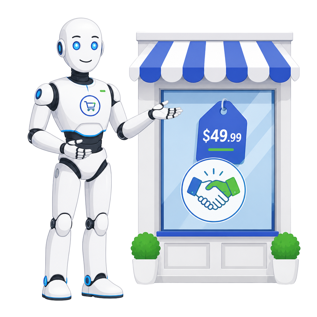 Ilustração do agente de Comercial